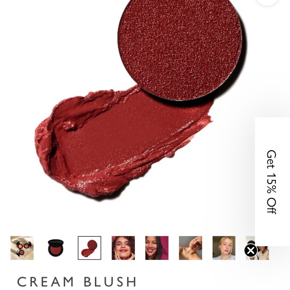 Alima Pure Green Cream Blush Bijou